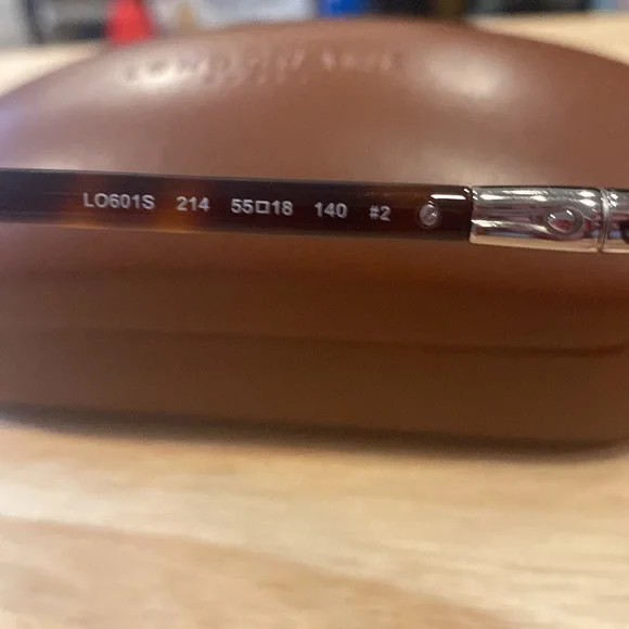 Longchamp Tortoiseshell Sunglasses with Case EUC - www 